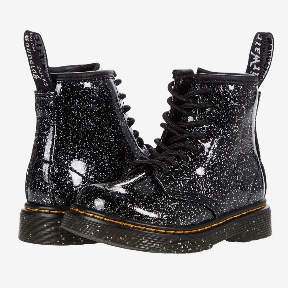 DR Martens Kids Boots Cosmic Glitter size 4